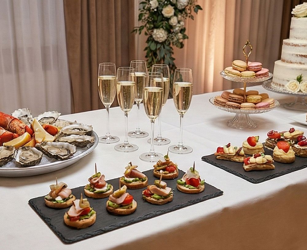 Ukázka cateringu U Kremlů