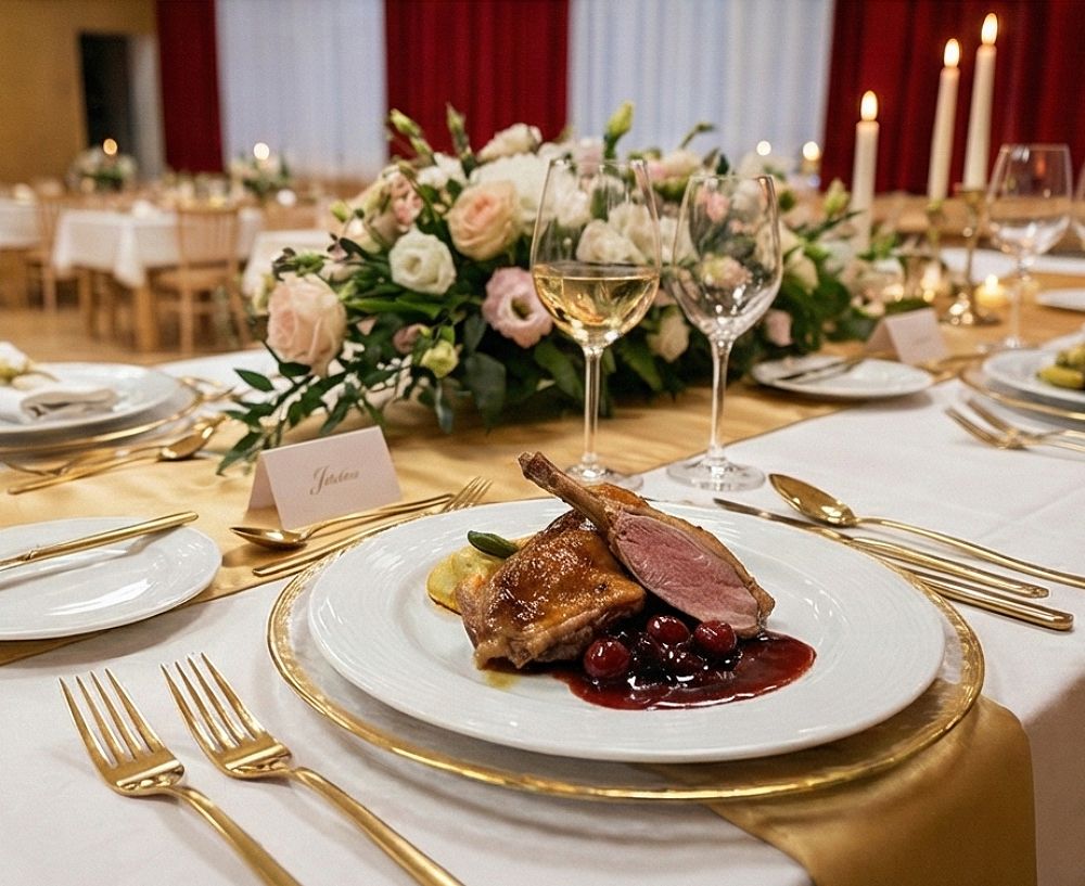 Ukázka cateringu U Kremlů