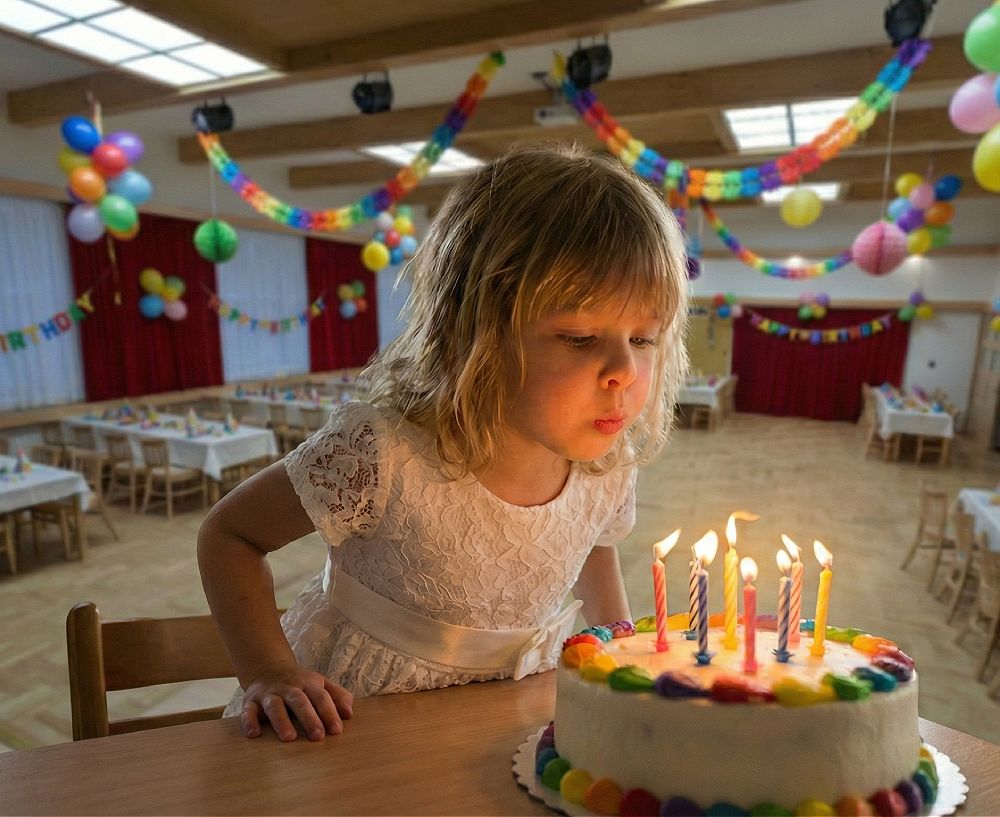 Něco si přát - dětská oslava