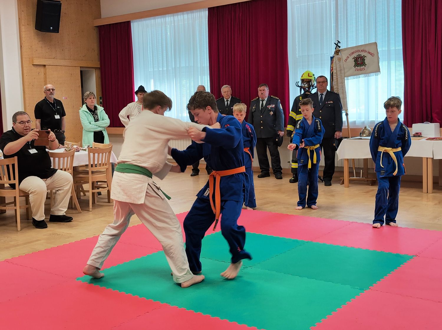 Sportovní utkání judo