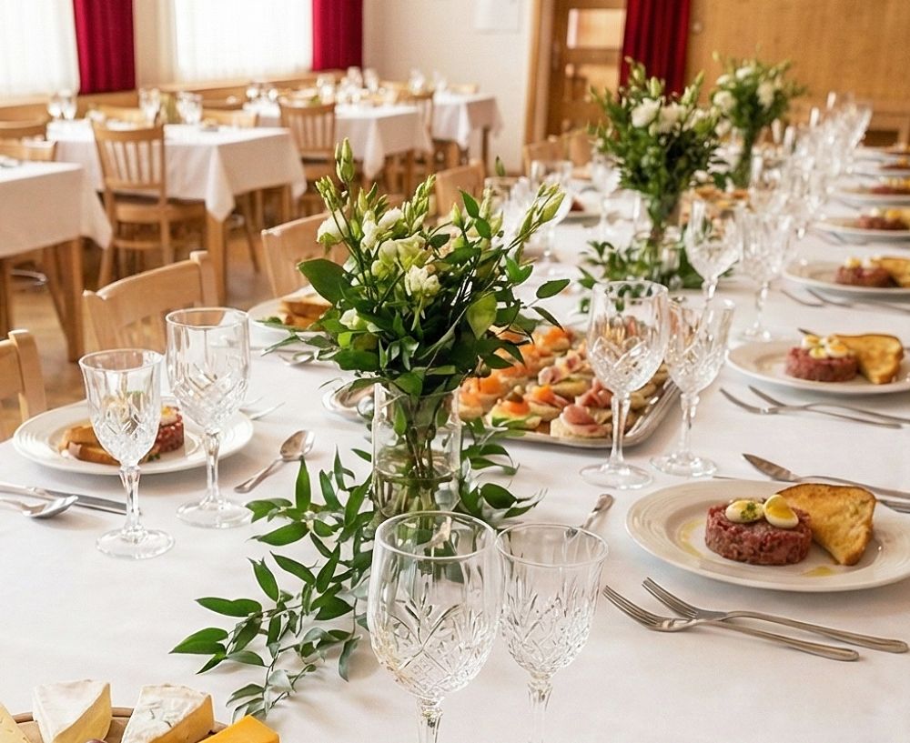 Ukázka cateringu U Kremlů