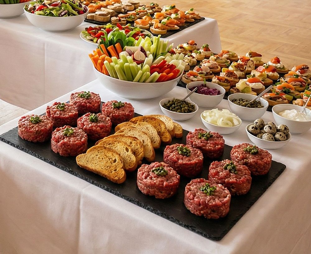 Ukázka cateringu U Kremlů