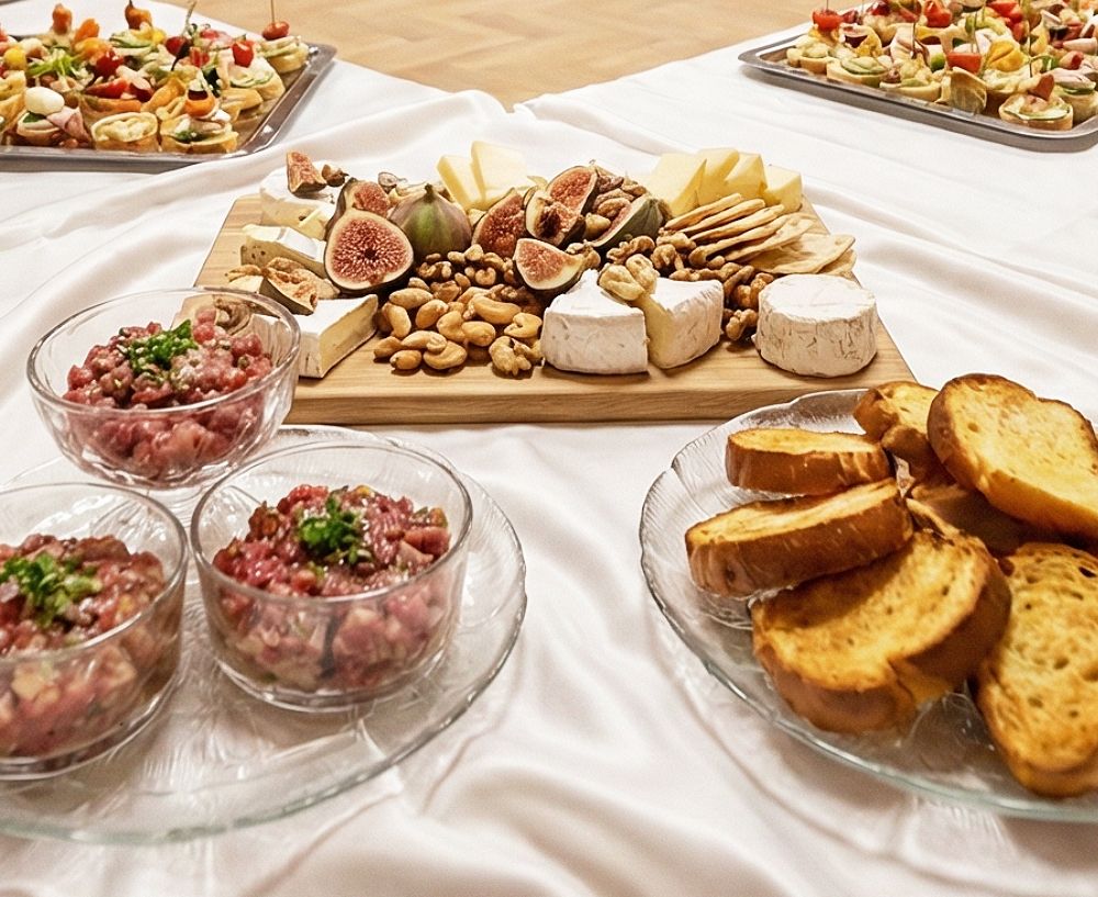 Ukázka cateringu U Kremlů